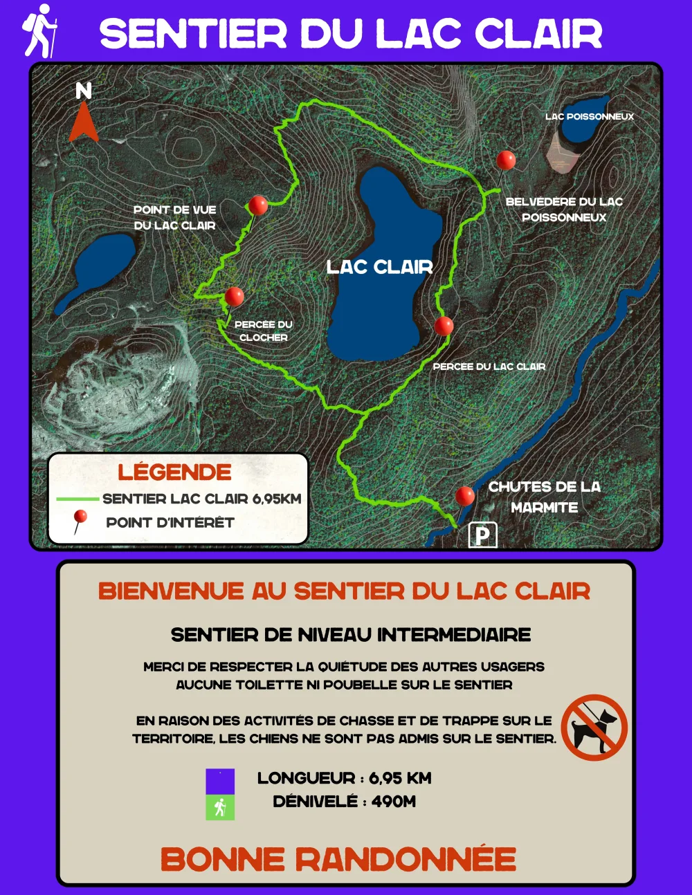 Version finale carte du sentier